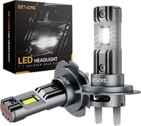 Zethors H7 LED fényszóró izzó 100W 22000LM 6000K xenon fehér 2db 1