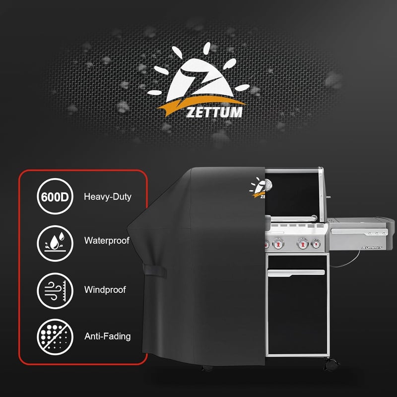Zettum 208 cm Grillponyva Weber Summit Genesis Char-Broil Vízálló Védőhuzat