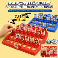 ZexJpr Ki Ez társasjáték, 2 személyes kitalálós családi játék esti szórakozáshoz és partikhoz, Guess Who stílusú, színes csomagolásban 4