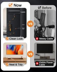 ZEXMTE Fire TV Stick USB tápkábel - TV-ből táplálható, adapter nélkül 7