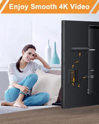 ZEXMTE Fire TV Stick USB tápkábel - TV-ből táplálható, adapter nélkül 9