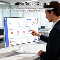 Monitor cu ecran tactil ZFTVNIE 24" IPS FHD 1920x1080 HDMI VGA 2