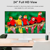 Monitor cu ecran tactil ZFTVNIE 24" IPS FHD 1920x1080 HDMI VGA 3