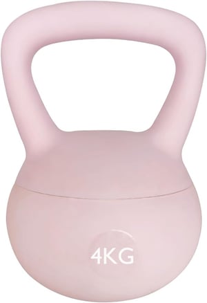Kettlebell ZhaoCo cu umplutură de nisip din fontă, 4 kg, 6 kg, 8 kg, 10 kg, pentru antrenament de forță, fitness acasă pentru femei și bărbați