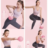 Mäkký kettlebell ZhaoCo Soft 8 kg – Pieskom plnený mäkký kettlebell pre začiatočníkov, na domáce cvičenie, prevedenie šetrné k podlahe, silový tréning 3