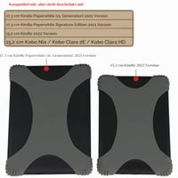 Univerzálny protišmykový silikónový remienok na ruku ZhaoCo s držiakom na prsty pre 6" / 6,8" / 7" čítačky e-kníh Kindle, Kobo, Sony – nefritový 3