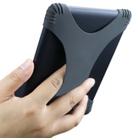 Univerzálny protišmykový silikónový remienok na ruku ZhaoCo s držiakom na prsty pre 6" / 6,8" / 7" čítačky e-kníh Kindle, Kobo, Sony – nefritový 6