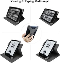 ZhaoCo univerzális tok 6"-os Kindle 2024/2022, Kobo Nia/Clara 2E/Clara HD-hoz - kék 4