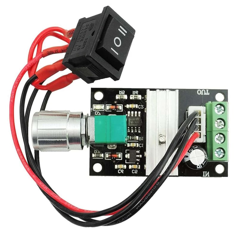 ZHITING 6V-28V 3A 80W PWM Motor Speed Controller Forgatásirányt Váltó