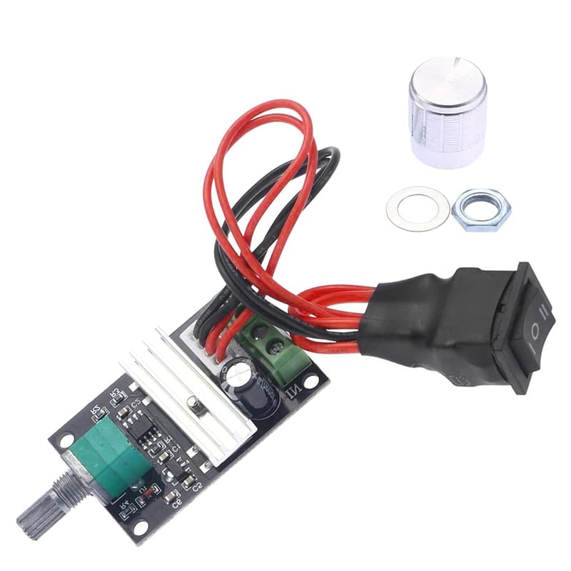 ZHITING 6V-28V 3A 80W PWM Motor Speed Controller Forgatásirányt Váltó