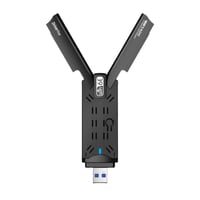 ZHITING WiFi 6E USB adaptér pre PC, AXE5400 trojpásmový 6/5/2,4 GHz, WPA3 1