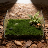 Zhixan umjetni konzervirani tepih od mahovine, 100x100 cm, dekorativna umjetna mahovina, zelena zidna dekoracija za unutarnje i vanjske prostore 5