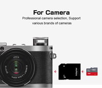 ZHSWEN 256GB Micro SD kártya Class 10 2db adapter nélkül okostelefonhoz kamerához 6