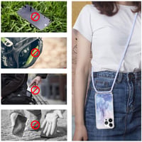 Husă ZhuoFan cu model de marmură și șnur pentru iPhone SE 2022/2020/8/7 - albastru 6