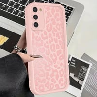 ZhuoFan Samsung Galaxy S22 5G tok - leopárdmintás rózsaszín matt szilikon TPU (03) 5