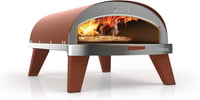 ZiiPa Gázüzemű Pizzasütő Terrakotta 31,5cm Cordierit Kővel Gyors Fűtés 1