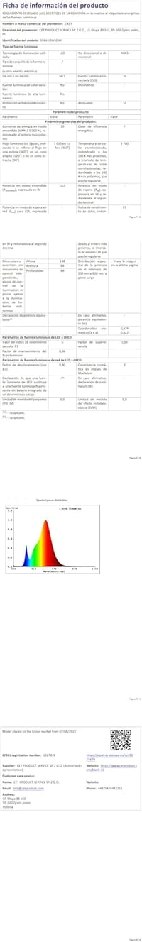 ZIKEY 10W LED Edison izzó E27 3db, 2700K meleg fehér, 1000 lumen, szabályozható 10