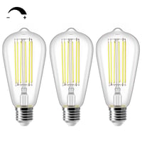 ZIKEY ST64 10W LED Edison žarulja E27 - hladno bijela 6500K - 3 kom. 1