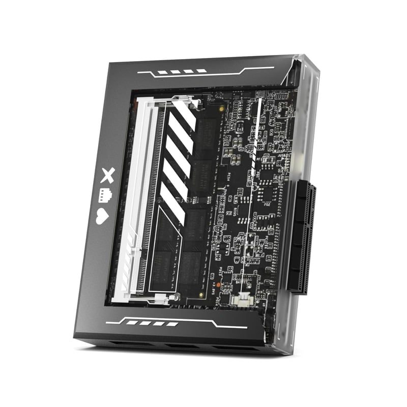 Jednodoskový server ZimaBlade 3760 X86, PCIe x4, Gigabit Ethernet, bez pamäte RAM