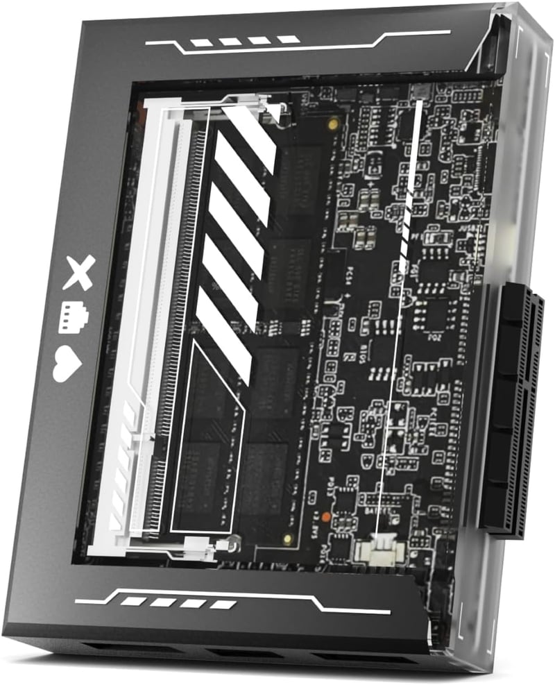 ZimaBlade 7700 Bundle X86 szerver 4 magos NAS, Gigabit Ethernet, 4K média szerver RAM-mal