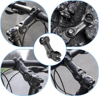 ZIMAOER 31.8mm Alumínium Kerékpár Kormányszár 120mm Állítható Emelő MTB Országúti 7