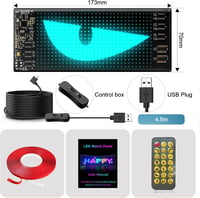 ZIMAOER LED Szem Teherautóhoz, Programozható Ördög Szem Autó Lámpa 7