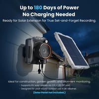 ZIMOCE 1296P Időzített Kamera 48MP Fotó 180 Nap Felvétel 64GB 4
