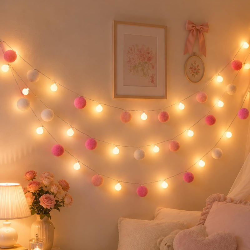 Ghirlandă luminoasă LED ZingBox pentru camera copiilor, 2 m, 20 LED-uri, cu baterii, decor pentru camera băieților