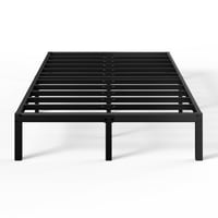 Zinus Elias metalni okvir kreveta 140x190 cm - visina 36 cm s prostorom za pohranu ispod kreveta - crni, čelični okvir za 2 osobe 10