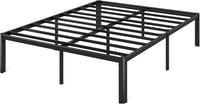 Cadru de pat metalic Zinus Van - negru - 135x190 cm 9