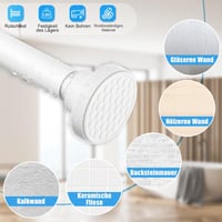ZipGlo Teleszkópos Zuhanyfüggöny Rúd 70-130 cm - Fúrás Nélküli Fehér Függönytartó Rozsdamentes Acélból Ablakhoz, Szekrényhez, Konyhába

AI:  3