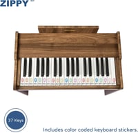 ZIPPY MAT 37 Billentyűs Gyerek Zongora Fa Zongorabillentyűzet Oktatási Hangszer 3
