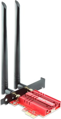 Ziyituod WLAN kártya Intel AX210 WiFi 6 PCIe, Bluetooth 5.2, tri sávos 5400 Mbps 6G 5G 2.4G, Windows 11 10 64 bit 1