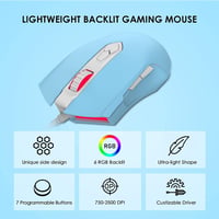 ZIYOU LANG AK33 TKL 80% Kék Mechanikus Gaming Billentyűzet RGB LED, 82 Gomb + Egér Szett 8