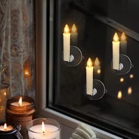 ZIYOUDOLI LED Karácsonyi Gyertyák Távirányítóval 2