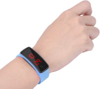 ZJchao Digitális LED Karóra - Többszínű Szilikon Szíjjal, 12 Órás Elektronikus Sportóra Tinédzsereknek, Fiúknak és Lányoknak 7