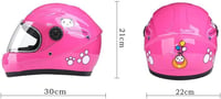 ZJRA Gyerek Motoros Sisak Pink 53 cm 2
