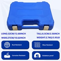 ZKTOOL 30 részes autó generátor szíjtárcsa leszerelő készlet 6