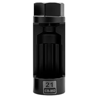 Gumicsere csomag: 15 részes dugókulcs 2,5–14 mm + 32 mm ütőfej + 21 mm dugókulcs + 2 db átalakító 4