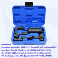 ZKTOOL 7 részes injektorszedő készlet Audi VW 1.6 2.0 TDi dízelmotorhoz 3