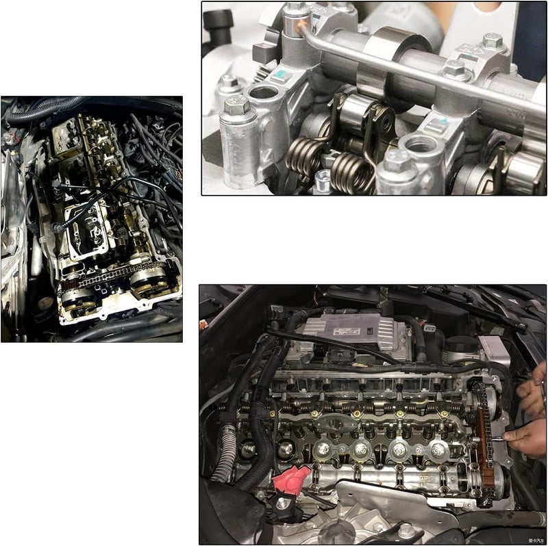 ZKTOOL Szelep Rugófeszítő Szerszámkészlet BMW N13 N20 N26 N51 N52 N53 N54 N55 Motorokhoz - Szelepnyomó Rugó Eltávolító Eszköz
