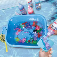 Set creativ ZLDHMA Aqua Gelz cu 50 de piese pentru copii, 100 ml, 20 de culori, gel magic 3D pentru apă, set de bricolaj, cadou pentru fete și băieți de 3 ani 3