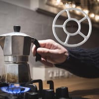 ZLXFT Alumínium Gázégő Állvány Tűzhelyhez, Gázfőzőlap Adapter Edénytartó 2