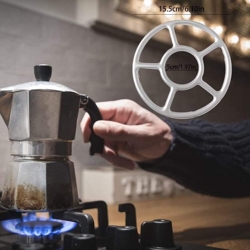 ZLXFT Alumínium Gázégő Állvány Tűzhelyhez, Gázfőzőlap Adapter Edénytartó