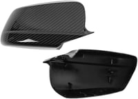 ZLXHDL 2db Tükörfedél F10 F11 Karbon Hatás ABS Fekete 2011-2013 9