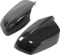 ZLXHDL 2db Tükörfedél F10 F11 Karbon Hatás ABS Fekete 2011-2013 7