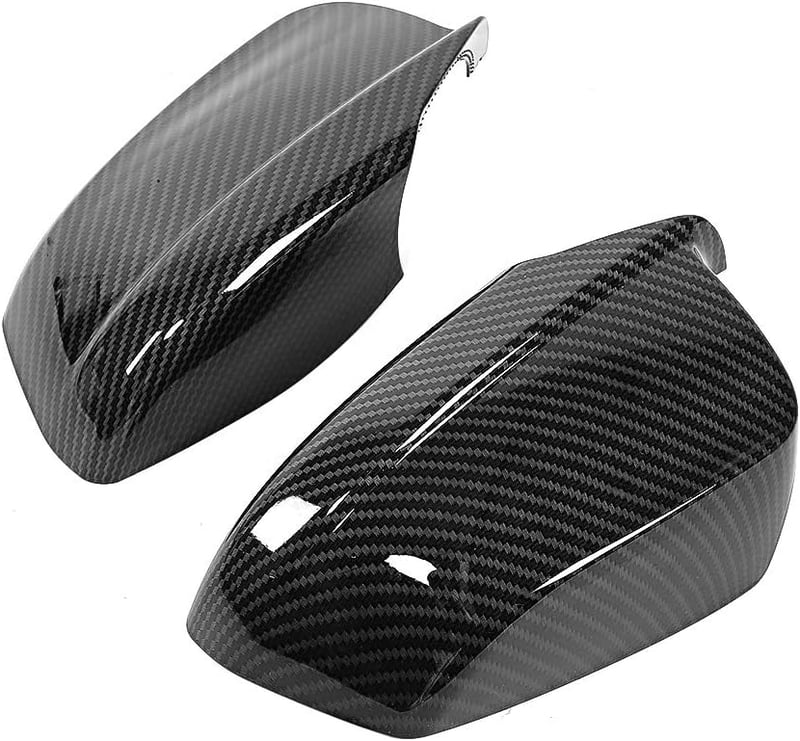 ZLXHDL 2db Tükörfedél F10 F11 Karbon Hatás ABS Fekete 2011-2013