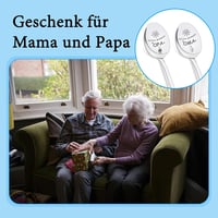 ZmdecQna 2 db Gravírozott Kávéskanál Nagymama Nagypapa Ajándék Személyre Szabott Rozsdamentes Acél 7