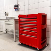 Zocipro 4 db 37 mm Forgó Bútorgörgő Csavarokkal, 360° Forgatható Kerék Bútorokhoz, 20 kg Teherbírás (Narancssárga) 7