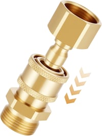 Zocipro 4 részes M22 nyomásmosó adapter készlet, gyorscsatlakozó, 5000 PSI 7